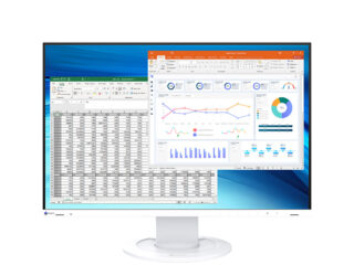 EV2410R, EIZO FlexScan, 24" Hvid
